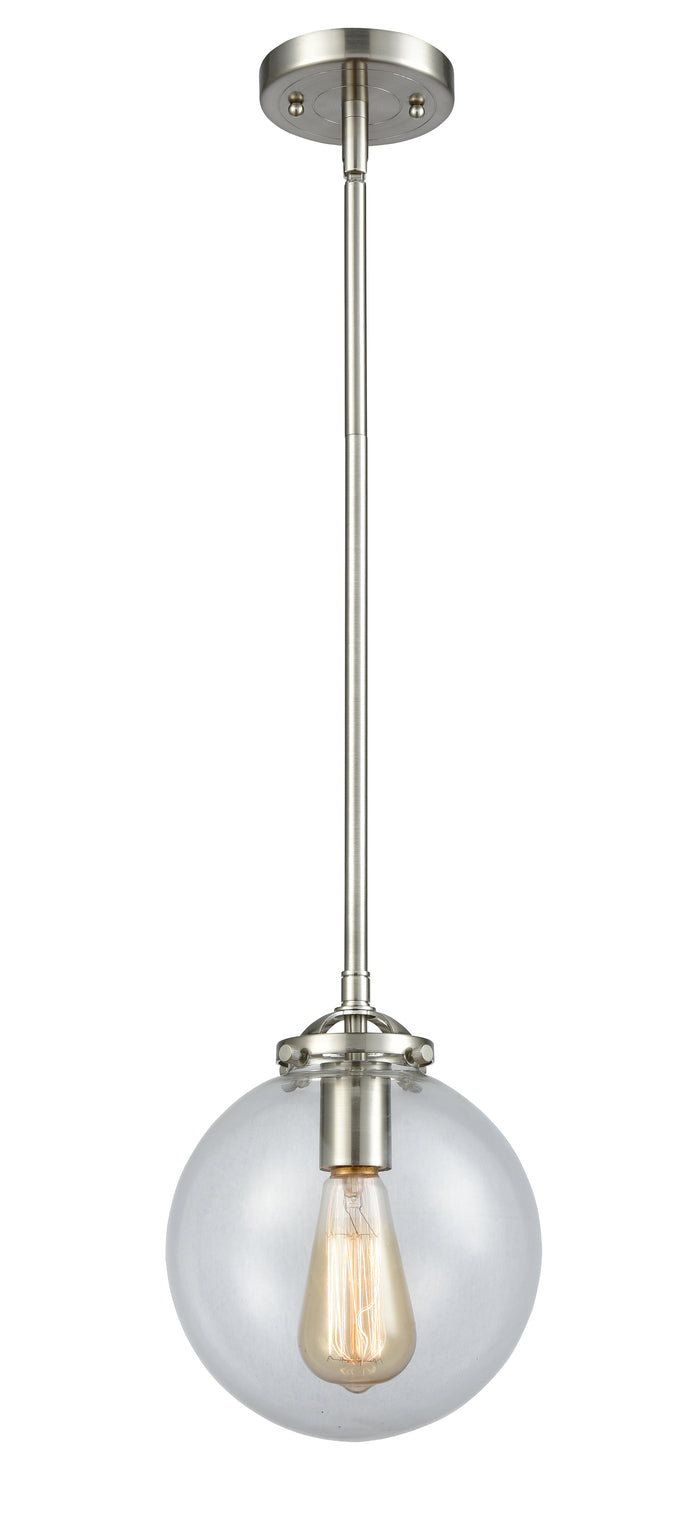 Brushed Satin Nickel / Clear