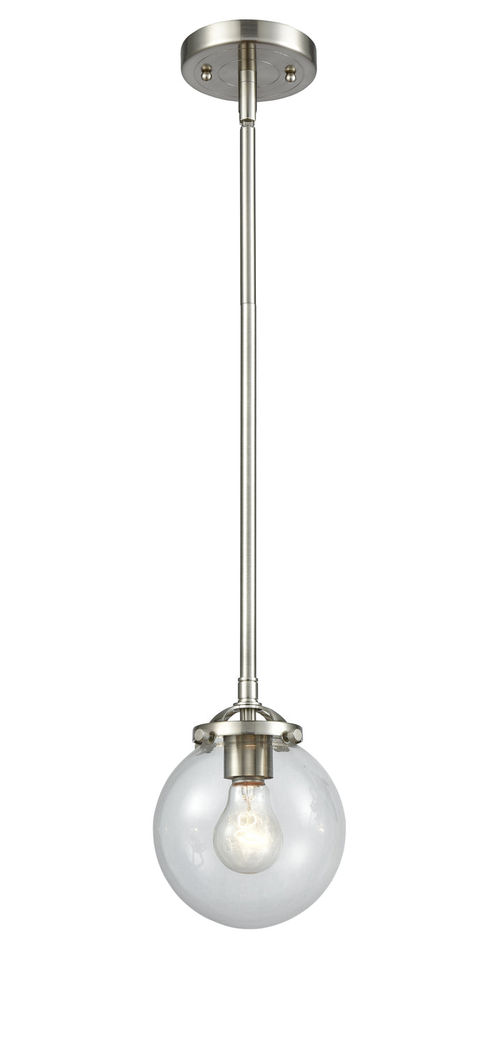 Brushed Satin Nickel / Clear
