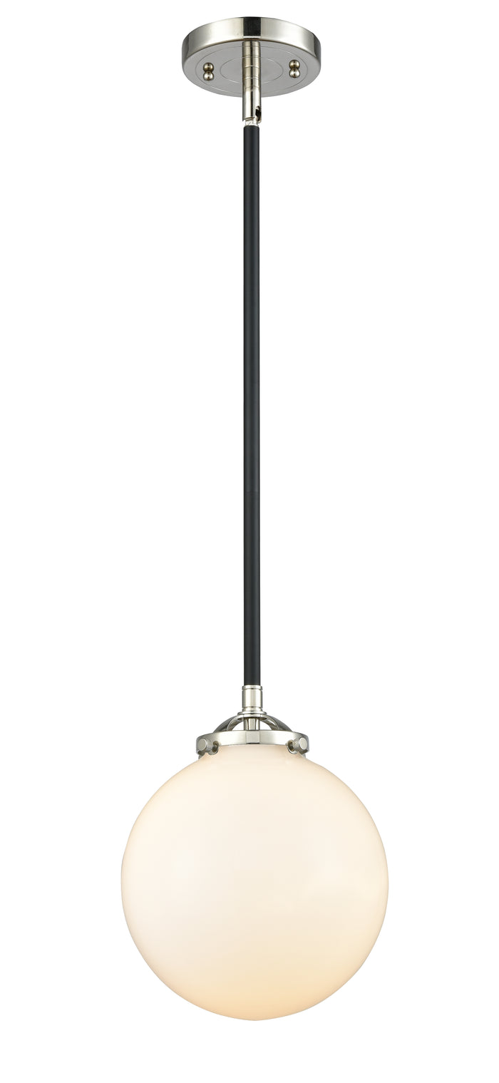 Nouveau Mini Pendant Black Antique Brass
