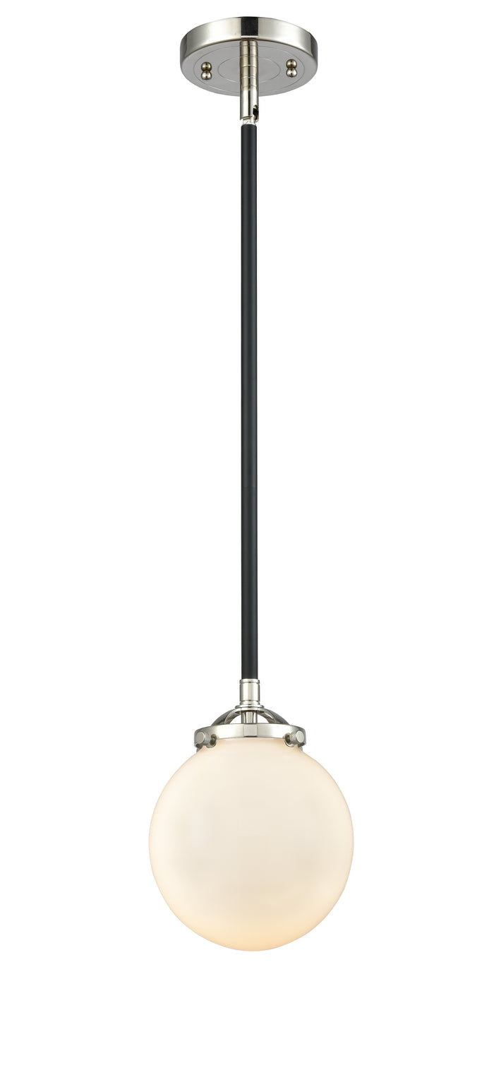 Nouveau Mini Pendant Black Antique Brass