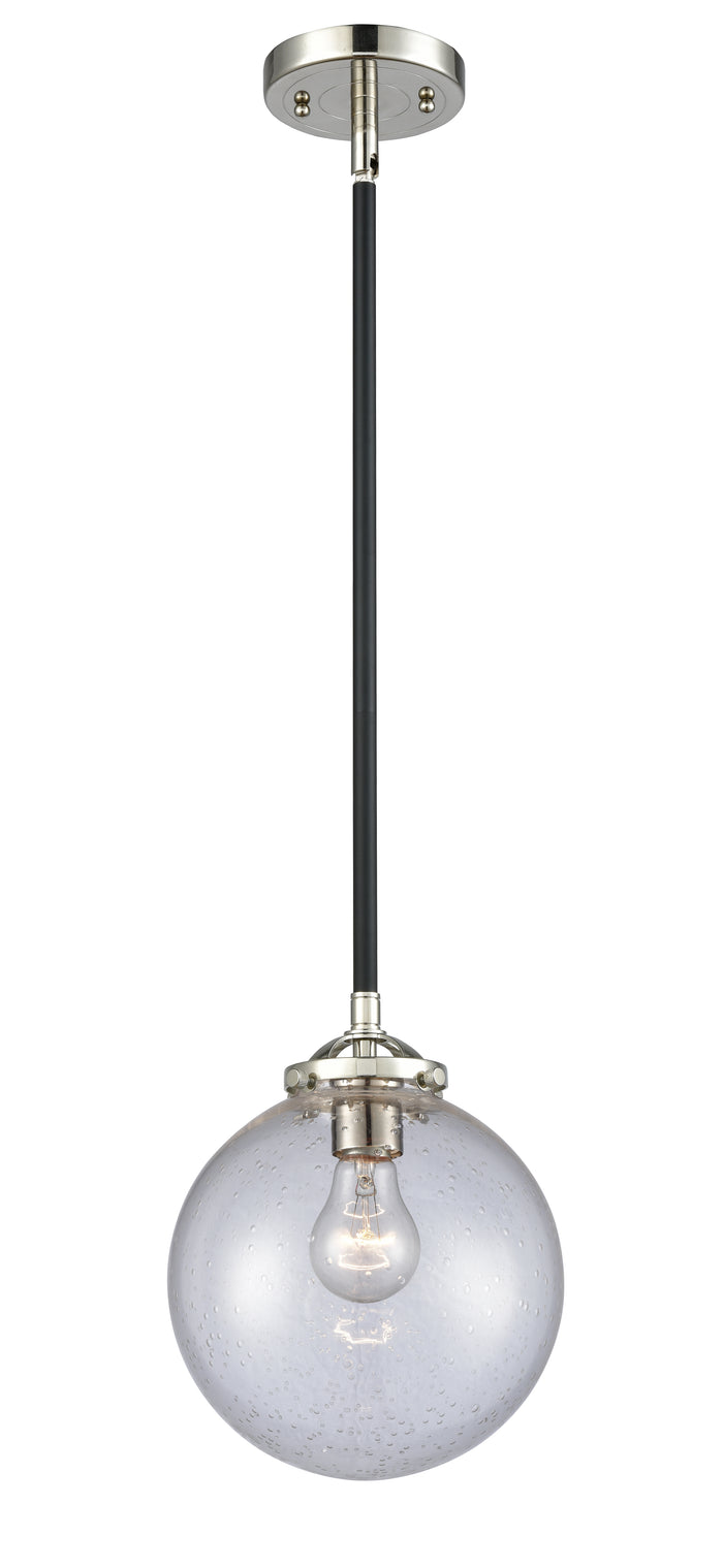 Nouveau Mini Pendant Black Antique Brass