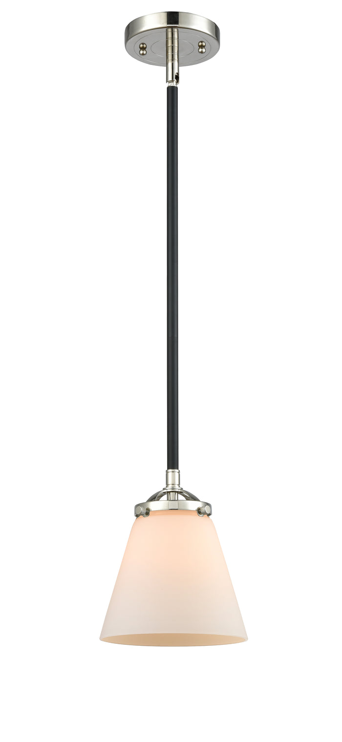 Nouveau Mini Pendant Cast Brass 6.25 Inch