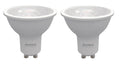 PAR16 Dimmable White Filament LED Light Bulb with GU10 Base, 2700K, 500 Lumens, 2-Pack