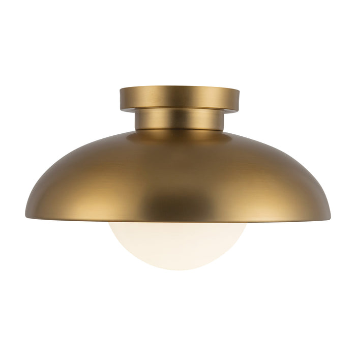 Aged Gold/Opal Matte Glass
