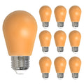 S14 2.5W Dimmable Ceramic Anver Filament LED Light Bulb with E26 Base, 10-Pack