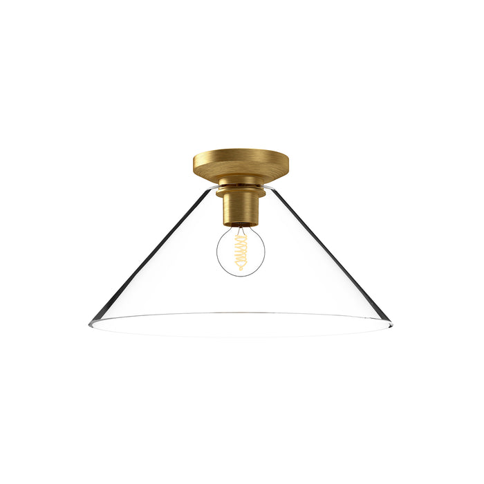 Salem 14-in Steel Flush Mount