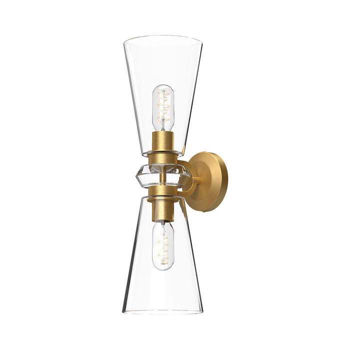 Salem 6-in 2 Lights Steel Vanity Light