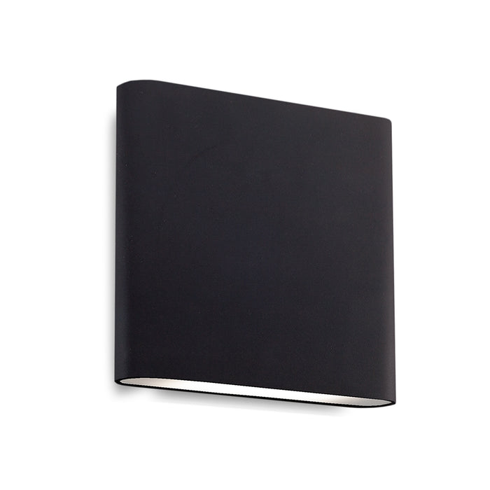 Slate 6-in Aluminum Up & Down Wall Light