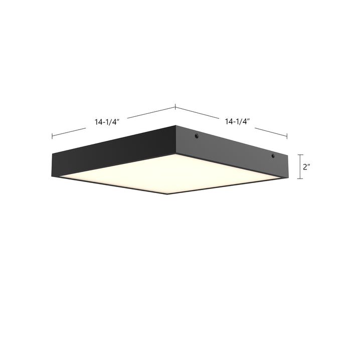 Sydney 14-in Steel Flush LED Mount