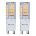 T5 3.5W Non-Dimmable Clear LED Light Bulb with G9 Base, 2700K, 330 Lumens, 2-Pack