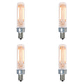T6 2.5W Dimmable Antique Filament LED Light Bulb with E12 Base, 2100K, 160 Lumens, 4-Pack