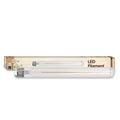 T9 11‘’ 5W Dimmable Clear Filament LED Light Bulb with E26 Base, 3000K, 500 Lumens, 3-Pack