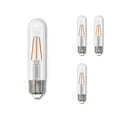 T9 5.1W Dimmable Clear Filament LED Light Bulb with E26 Base, 2700K, 500 Lumens, 8-Pack