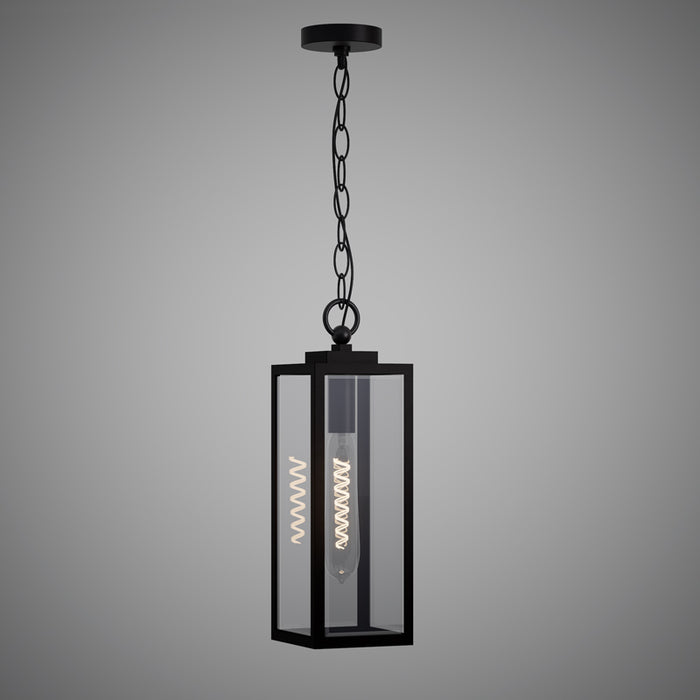 1 Lights Terra 17-in Pendant Black powder Coated  Dimmable 60W