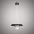 1 Lights Ultra P30111-BK Matte Black  Dimmable 60W