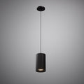 1 Lights Volt Pendant Matte Black  Dimmable 60W
