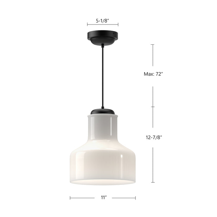Westlake 11-in Steel Pendant